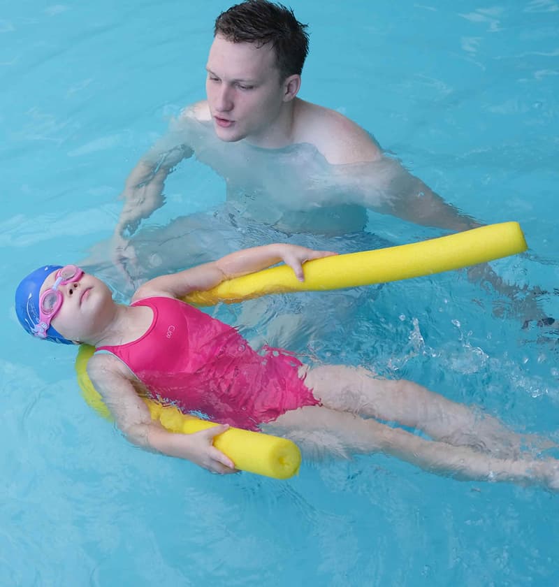 In our swimming school, we do not exclude children with health conditions