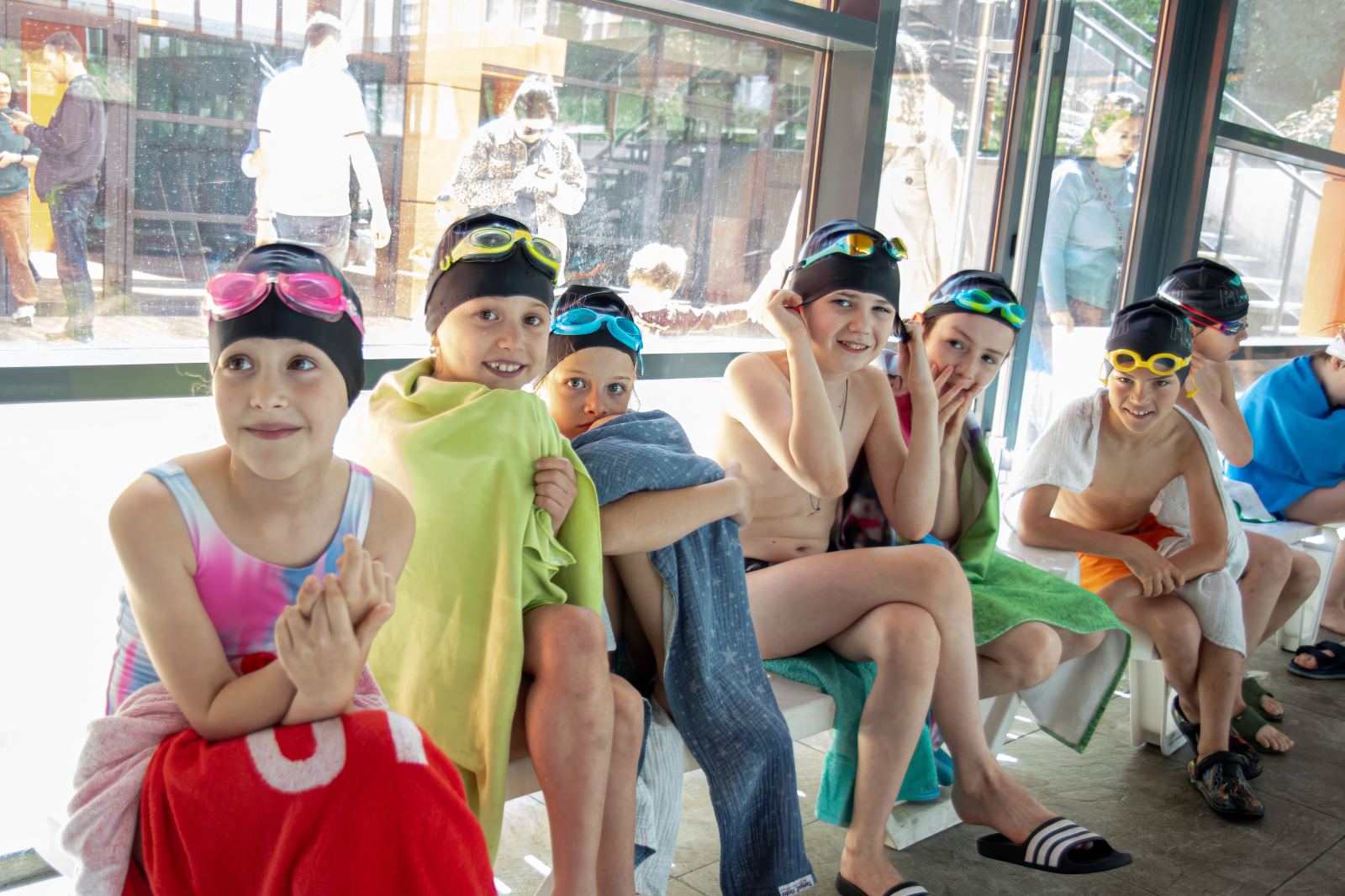Piranha Swim School competition photos