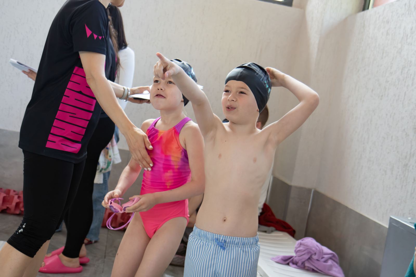 Piranha Swim School competition photos