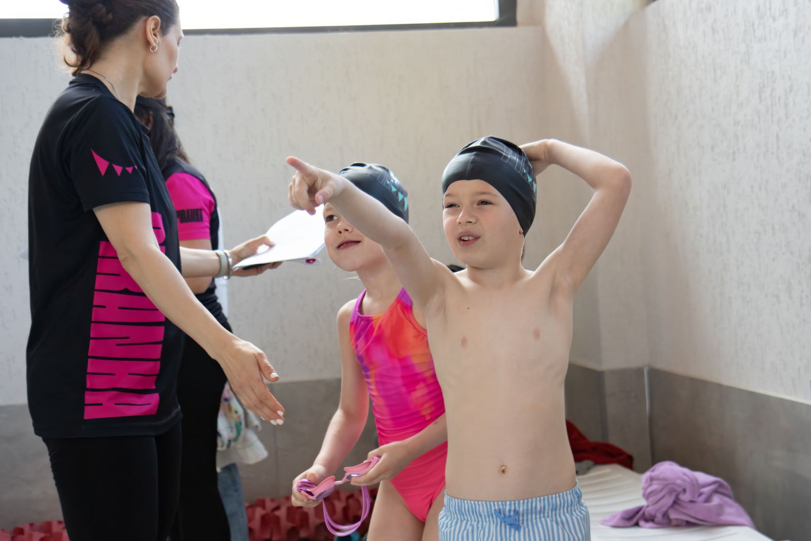 Piranha Swim School competition photos