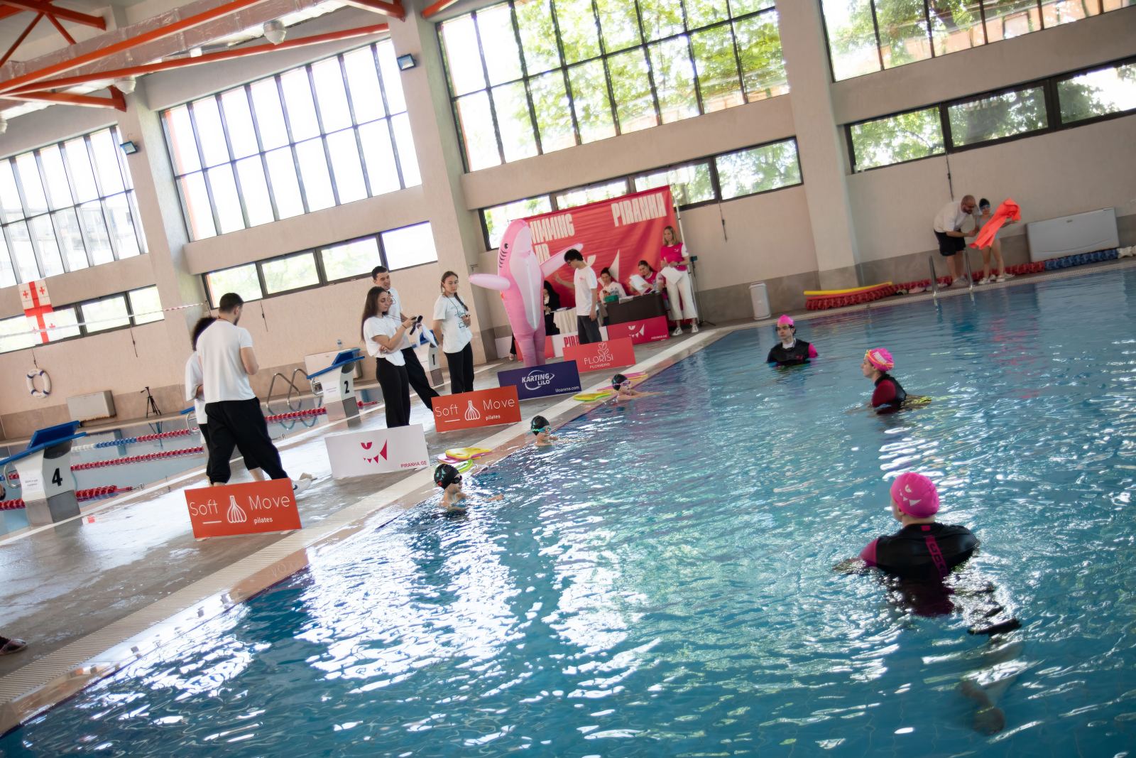 Piranha Swim School competition photos