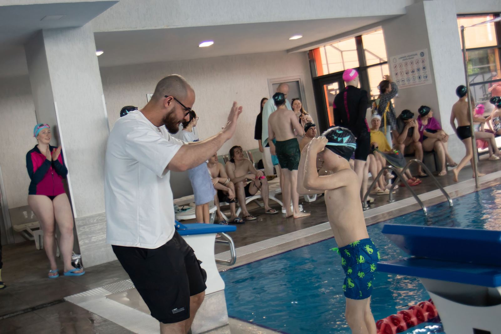 Piranha Swim School competition photos
