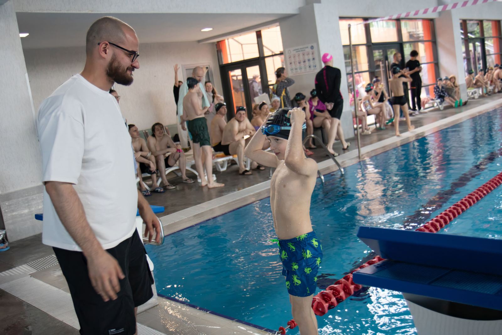 Piranha Swim School competition photos