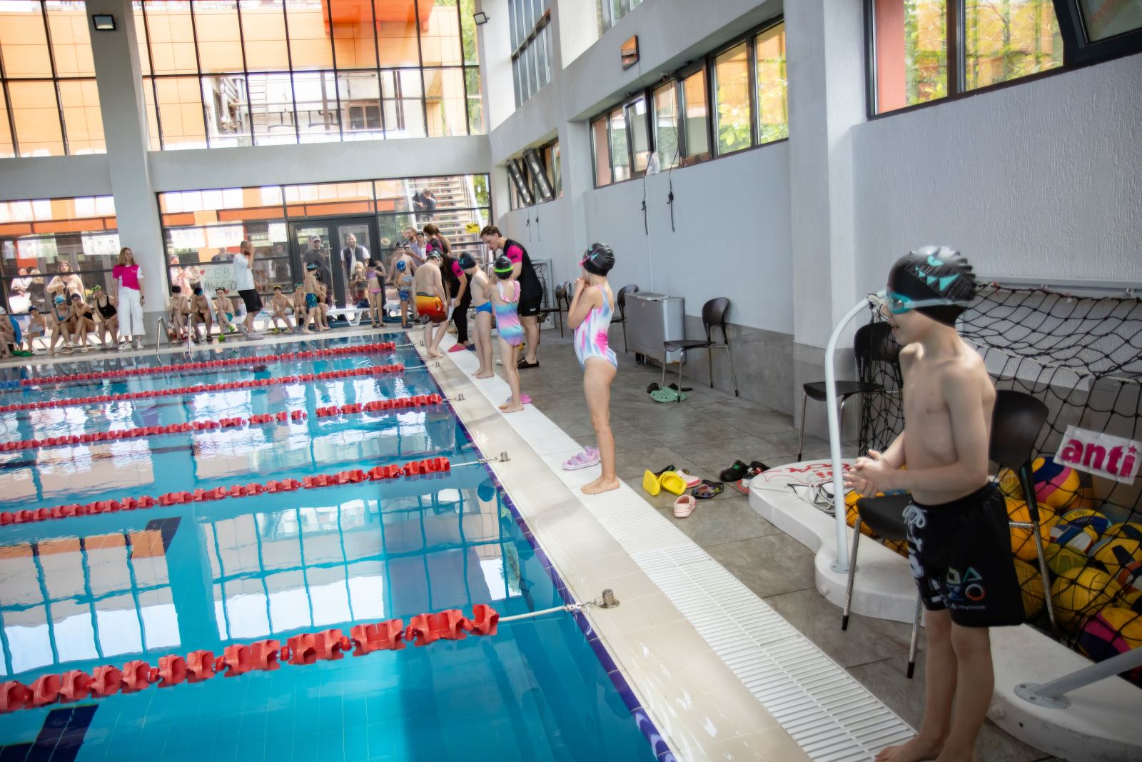 Piranha Swim School competition photos