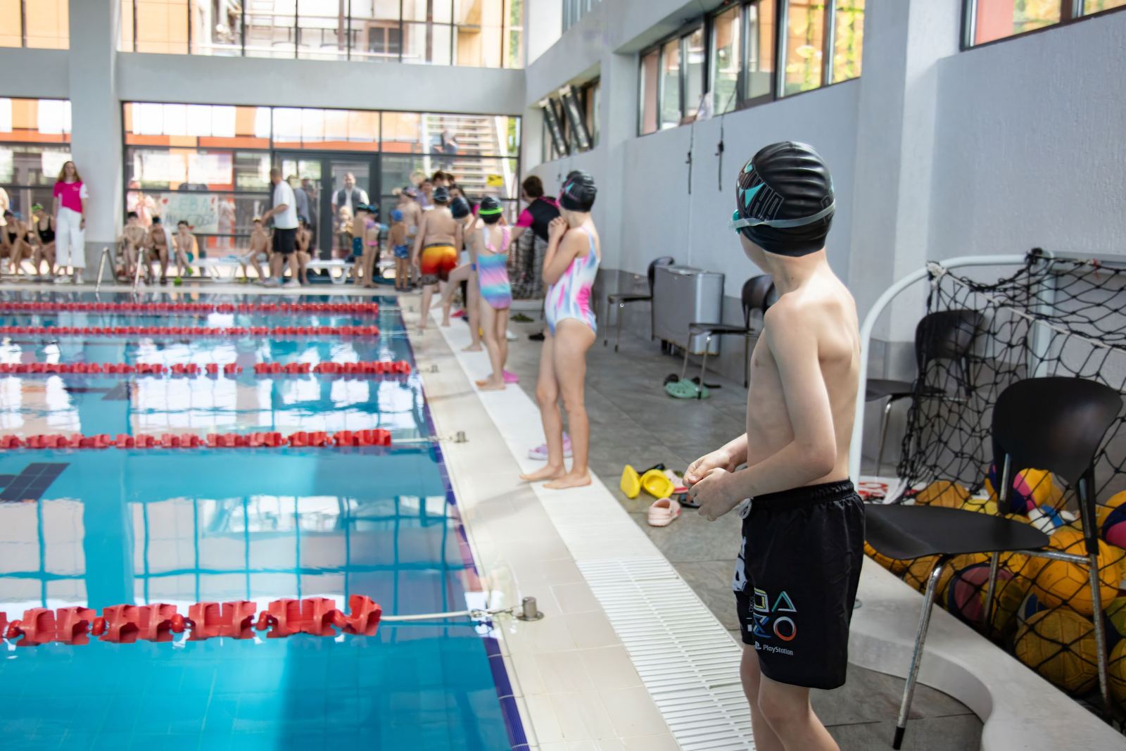 Piranha Swim School competition photos