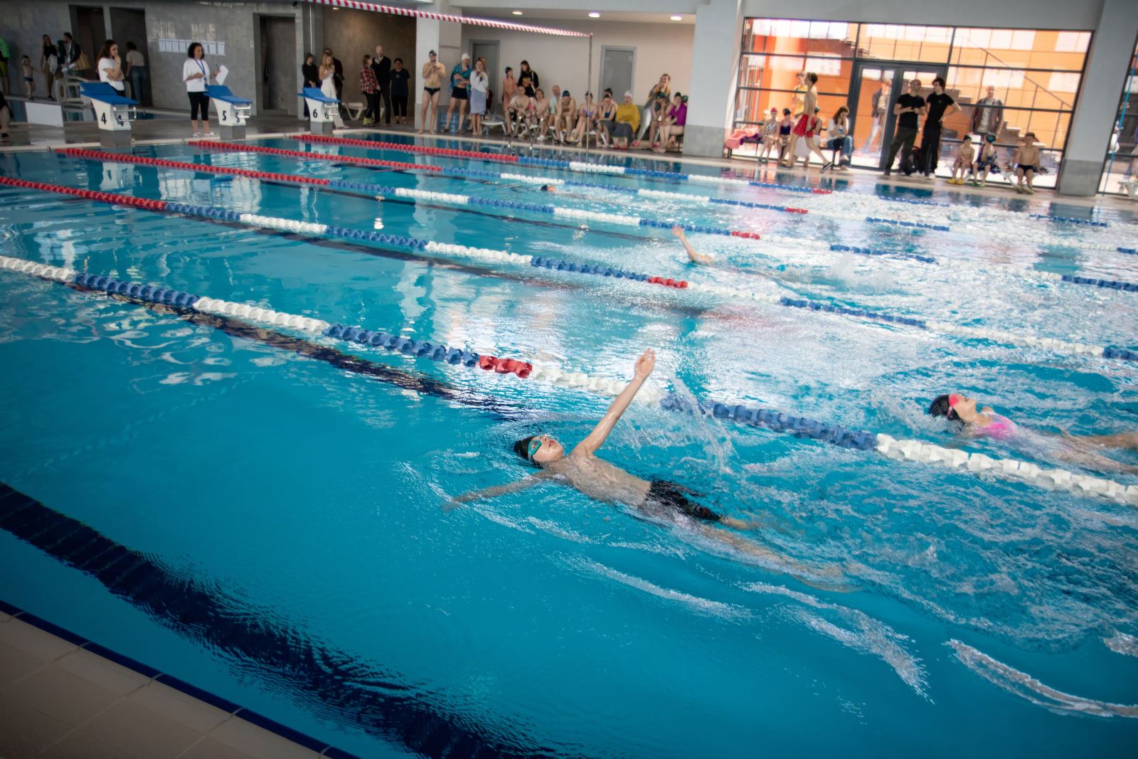 Piranha Swim School competition photos