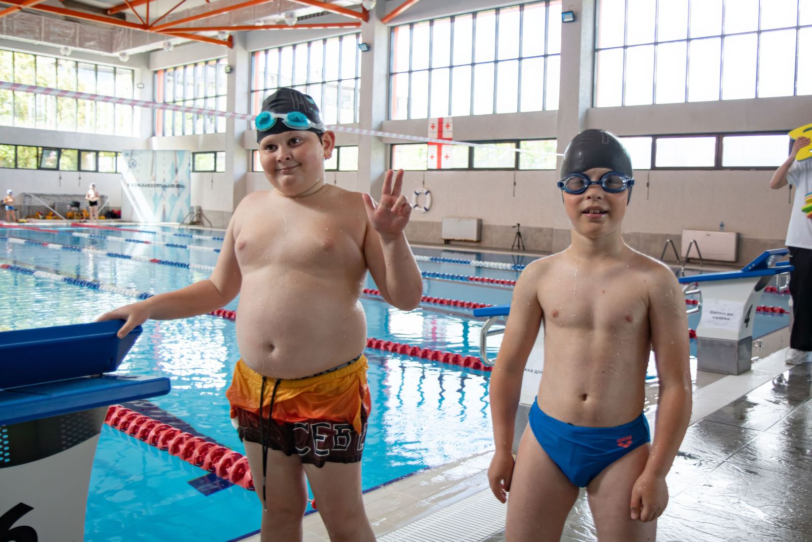 Piranha Swim School competition photos