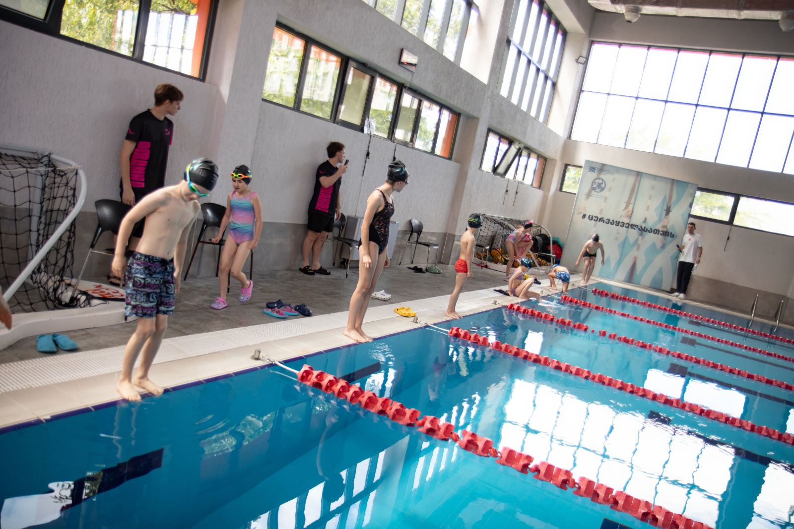 Piranha Swim School competition photos