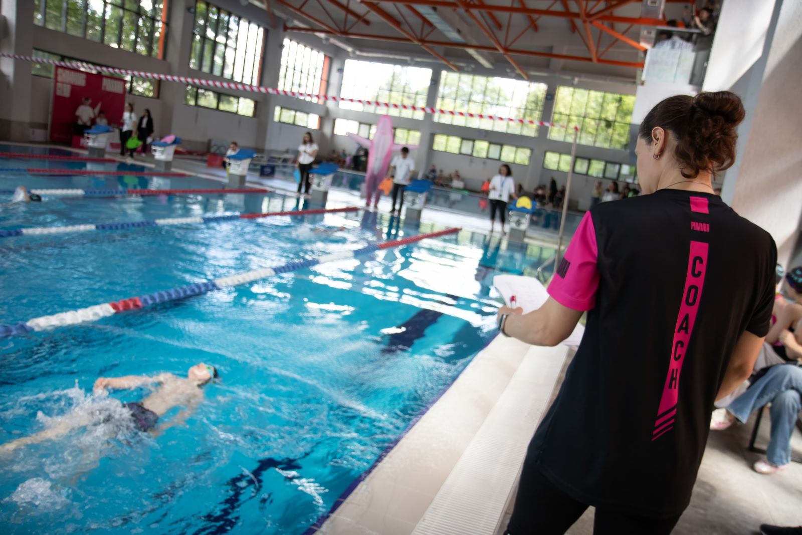 Piranha Swim School competition photos