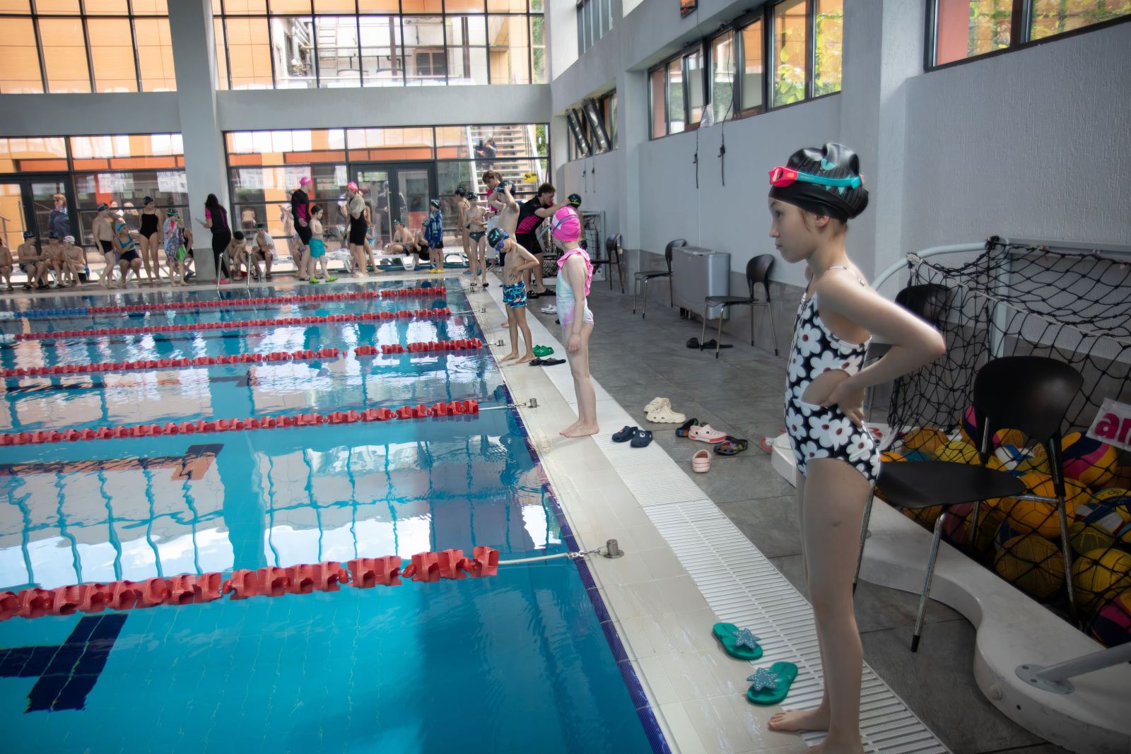 Piranha Swim School competition photos
