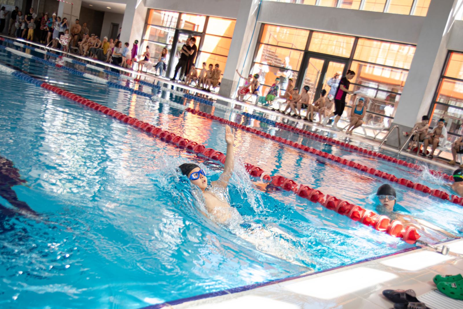 Piranha Swim School competition photos